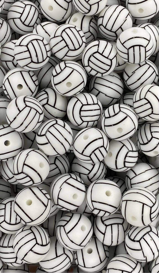 Volleyball 15mm Bead