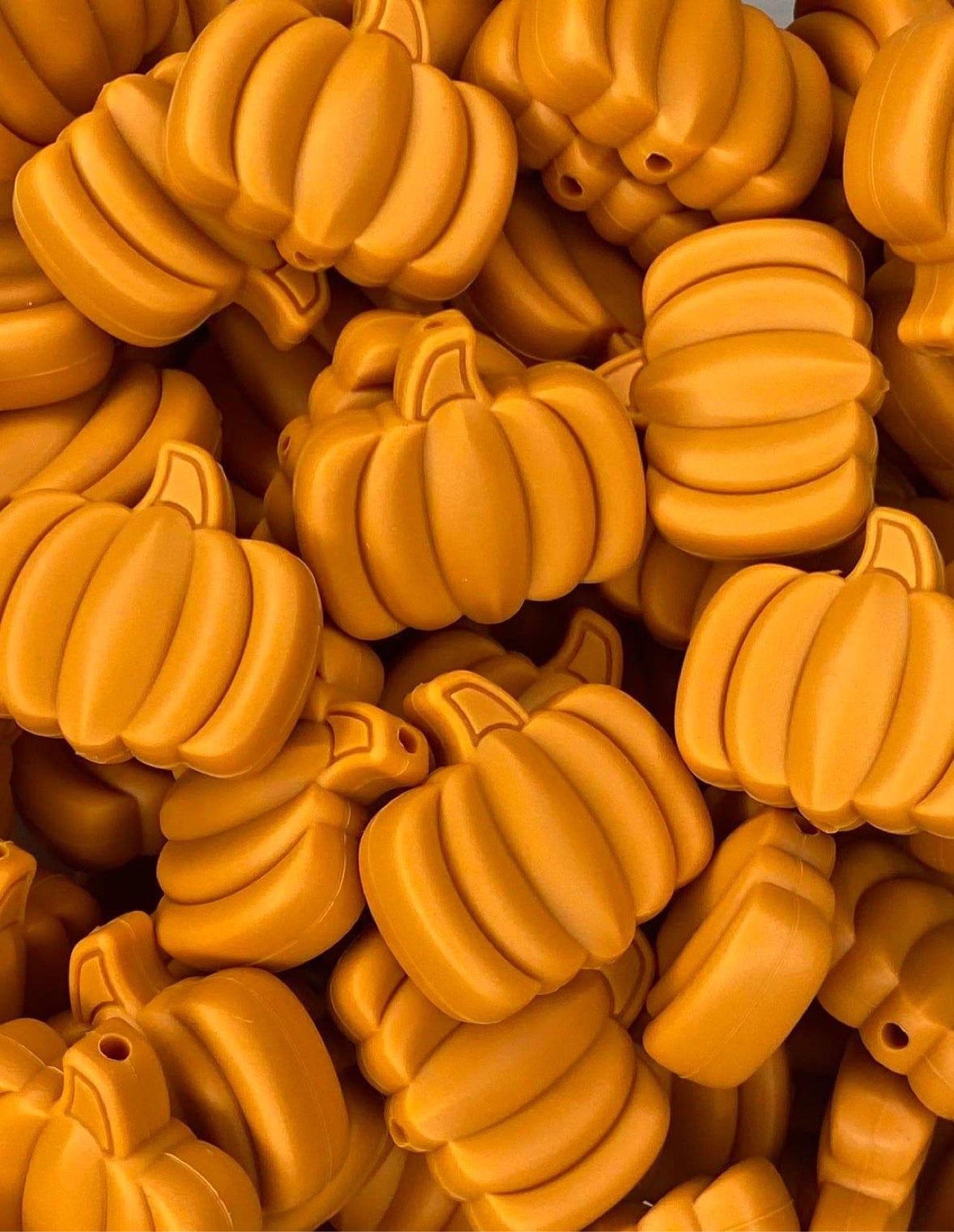 Harvest Pumpkin Focal Beads