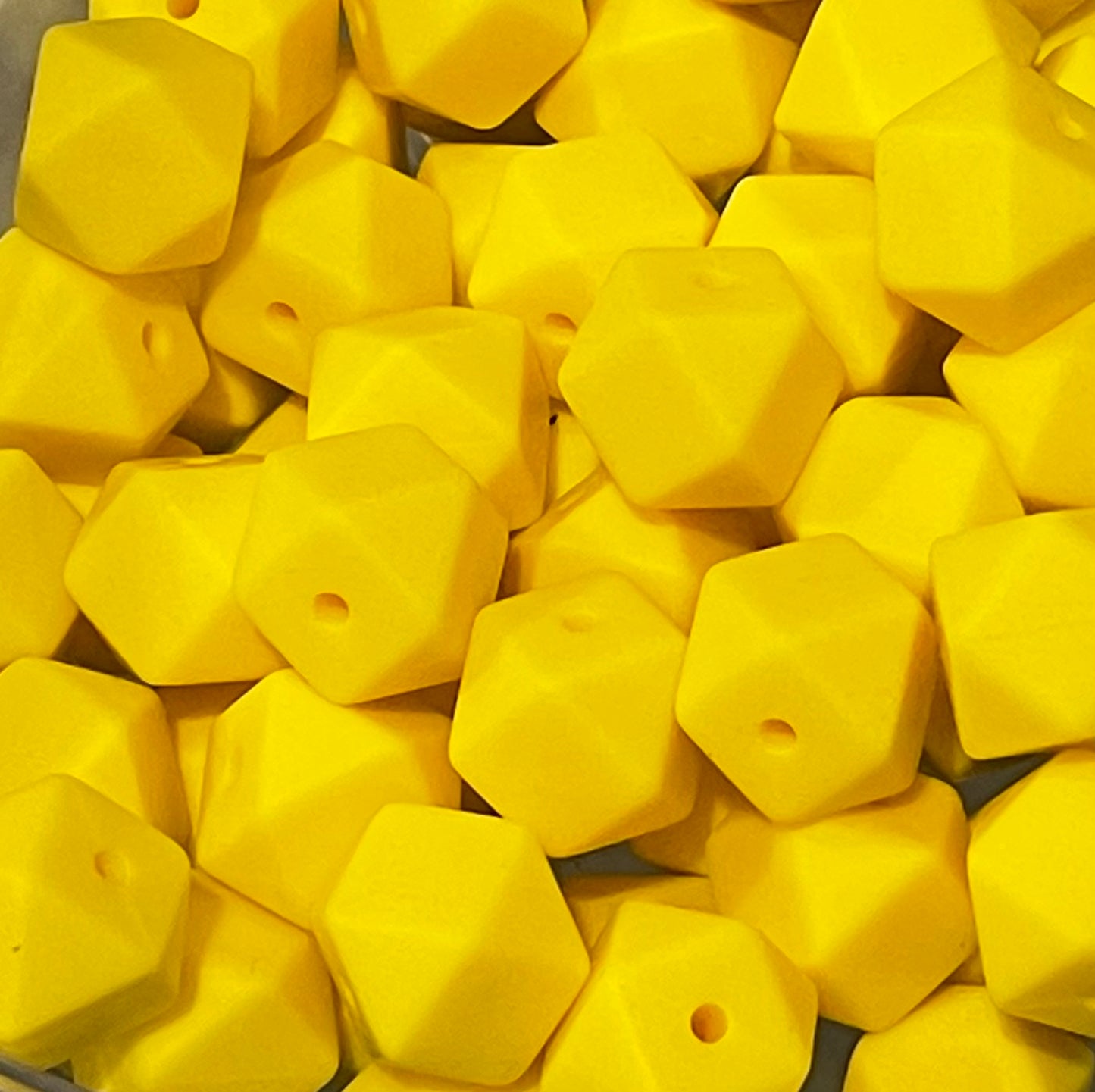 Bright Yellow 14mm Hexagon H14-74