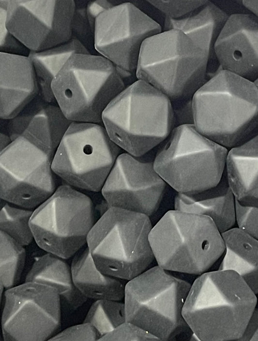 Black 14mm Hexagon