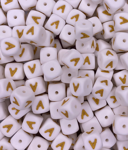 12mm Round Letter Beads – CTS Wholesale Silicone